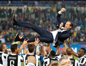 Juventus coach Massimiliano Allegri