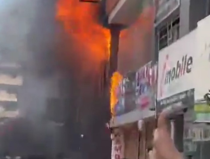 Pettah clothing fire