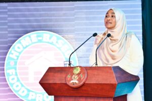 Dr Muizzu wife madam Sajidha