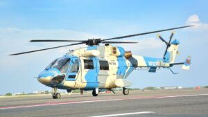 Indian heliopcter in maldives