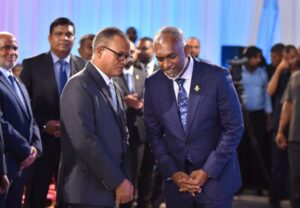 Raees Muizzu - Minister Adam Shareef Umar