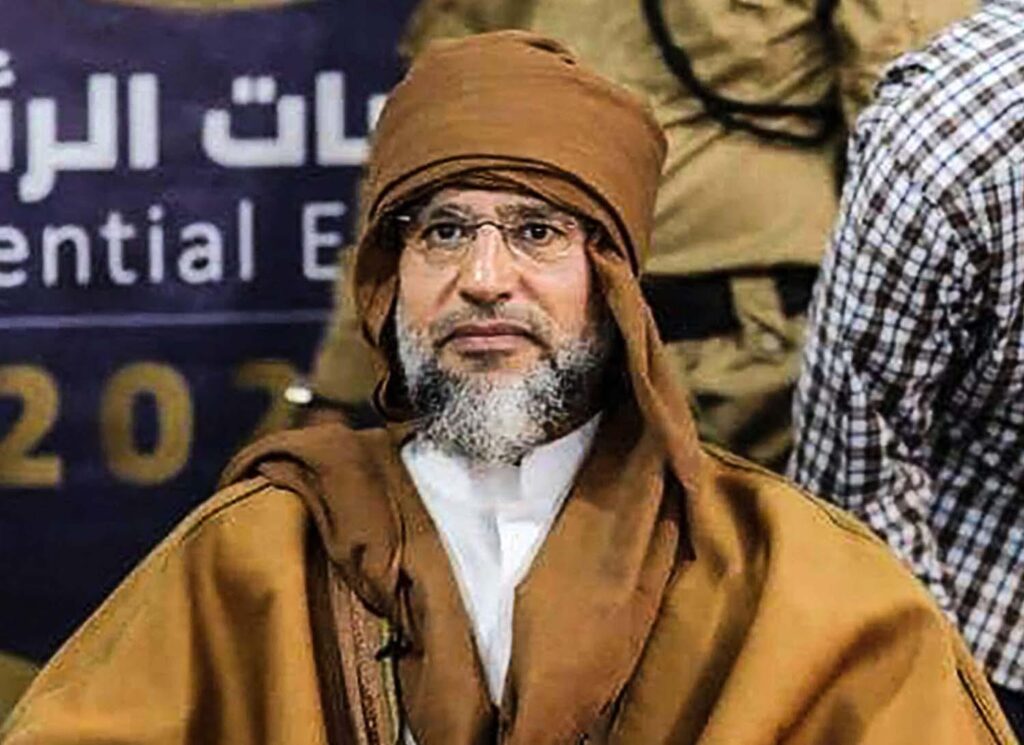 Gazzafi Son saif al islam