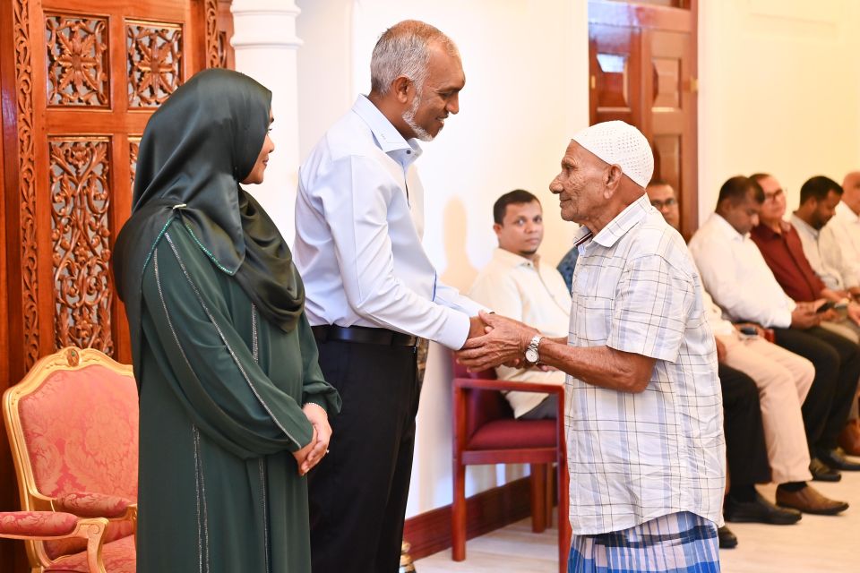 Eid salaam Raees Muizzu