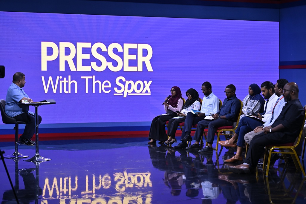 'Presser with the Spox' Silsilaa ge FUrathama Noosveringe Bahdhaluun Miadhu Baahvaifi